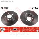 Диск тормозной  TRW DF2777
