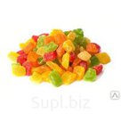 Ананас сушеный Кубики 8-10мм Микс