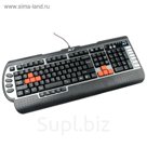 Клавиатура A4 X7-G800MU, черный/серый, PS/2