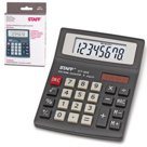 Калькулятор STAFF настольный STF-8008, 8 разрядов, двойное питание, 113?87 мм