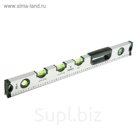 Уровень TOPEX, 60 см, алюминиевый, 5 глазков 0, 1.5, 3.5, 45, 90°, ручка, для труб