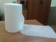 Продаем отходы производства (кромку нетканного полотна СМС; размером 0,2х200 м).