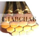 Шестигранник БрАМц9-2 24 мм длина 3000 мм