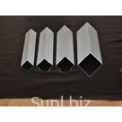 Пластиковый уголок 20х20мм для внутренних и наружных работ. Длина на складе 3м.Длина под заказ от 1м до 6м.