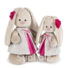 Мягкая игрушка BUDI BASA StM-198 Зайка Ми в платье из жаккарда (