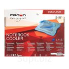 Подставка для ноутбука CROWN CMLC 1001 silver blue до 15 6