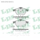 Колодки тормозные дисковые, комплект LPR 05P639