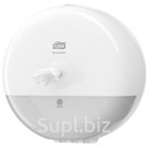 681000: Диспенсер для туалетной бумаги в мини-рулонах Tork SmartOne® (Т9, ударопрочный пластик ABS, белый)