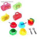 Набор посуды в сумке, 13 предметов, МИКС