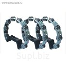 Тамбурин Gardenia LT-01 со светодиодами, 8 пар бубенцов, алюминий