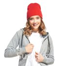 Шапка женская StanMainStreet one size цвет красный