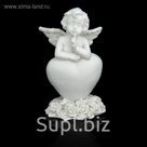 Сувенир "Ангелочек обнимает сердечко", МИКС