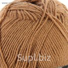 Пряжа "Superlana Klasik" 25% шерсть, 75% акрил 280м/100гр (179 светло-коричн)