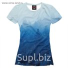 Футболка женская "Туманный лес", размер L MAC-947212