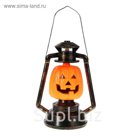 Прикол светильник "Тыква", музыкальные и световые эффекты