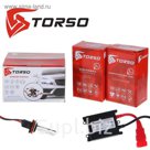 Комплект ксенона TORSO, блок розжига DC Slim, 35 Вт, 12 В, цоколь H9, 4300 К