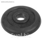 Диск d 51  5 кг TITAN-PROFY чёрный, ДТПЧ 51/5