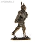 Оловянный солдатик "Германский рядовой на марше"