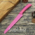 Нож с антиналипающим покрытием "Буйство красок" лезвие 9 см, цвета МИКС