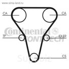 Ремкомплект ГРМ CONTITECH CT1069K1
