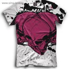 Футболка мужская Skull, размер XXL SKU-305356
