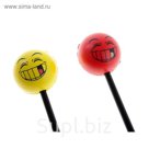 Палка-антистресс "Счастливый смайл", цвета МИКС