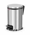Ведро для Мусора с Педалью Hailo Pure M 12л арт.0517-010