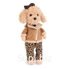 Мягкая игрушка "Lucky Fendy: Леопардовая модница" с каркасом, 37 см