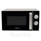 Микроволновая печь Scarlett SC-MW9020S07M, 20л, механическое управление, черная/серебристая
