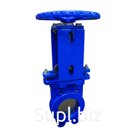 Задвижка чугунная шиберная двусторонняя, EPDM, PN10, DN 100