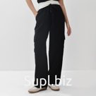 Брюки карго женские MIST размер XS, чёрные