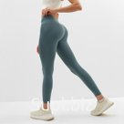 Легинсы спортивные женские MINAKU: SPORTLY, зелёные, размер 44