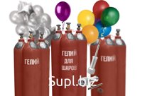 Газ гелий в баллонах 40 литров. Доставка. От производителя.