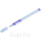 Ручка шариковая Stabilo "LeftRight" для правшей, синяя, 0,8мм, грип, лавандовый корпус