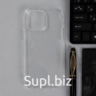 Чехол Krutoff, для iPhone 14 Pro Max, силиконовый, прозрачный