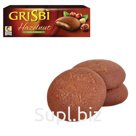 Печенье GRISBI (Гризби) «Hazelnut», с начинкой из орехового крема, 150 г, Италия