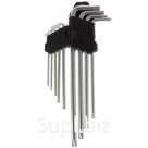 Набор Длинных Г-Образных Ключей TORX С Отверстием T10-T50 9 Шт FT-007