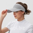 Козырёк женский MINAKU, цв. серый, р-р 56-58