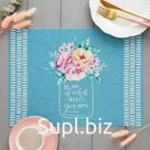 Салфетка на стол Happy, ПВХ, 40х29 см