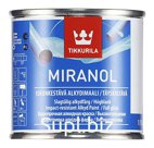 Краска декоративная MIRANOL серебристая полуматовая 1 л