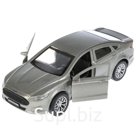 Машина металлическая инерционная - FORD MONDEO серый 12 см, открываются двери, Технопарк