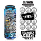 Безалкогольный энергетический напиток (энергетик) The Scandalist Geneve со вкусом сочной черники