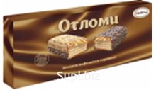 ТОРТ ваф. ОТЛОМИ ассорти  1/6 шт./250 гр, АККОНД