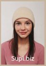ШАПКА ЛАПША ИЗ КАШЕМИРА. ЦВЕТ: бежевый