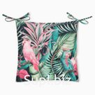 Подушка Этель Tropical parrots 46х46см, 100% хл, саржа 190 г/м