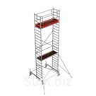 Алюминиевая Вышка-тура KRAUSE STABILO серия 100 2,5х0,75 РВ 7,4 м (Арт.741080)