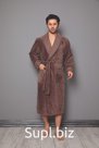 15160  Халат мужской Nusa Triga 3XL коричневый