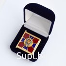 Нагрудный знак Штандарт ФСБ 30х30 мм