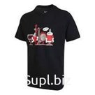 Футболка Nike Cartoon Printing Cozy Round Neck Casual Dn3004-010