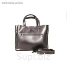 284-66 0017 Женская сумка кожаная Ludor Бронза